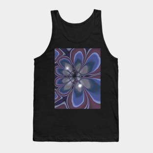 Blue Daisy Tank Top